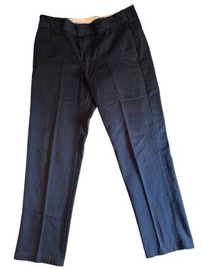 Dickies Slim Straight Mens Pants Black 34x32